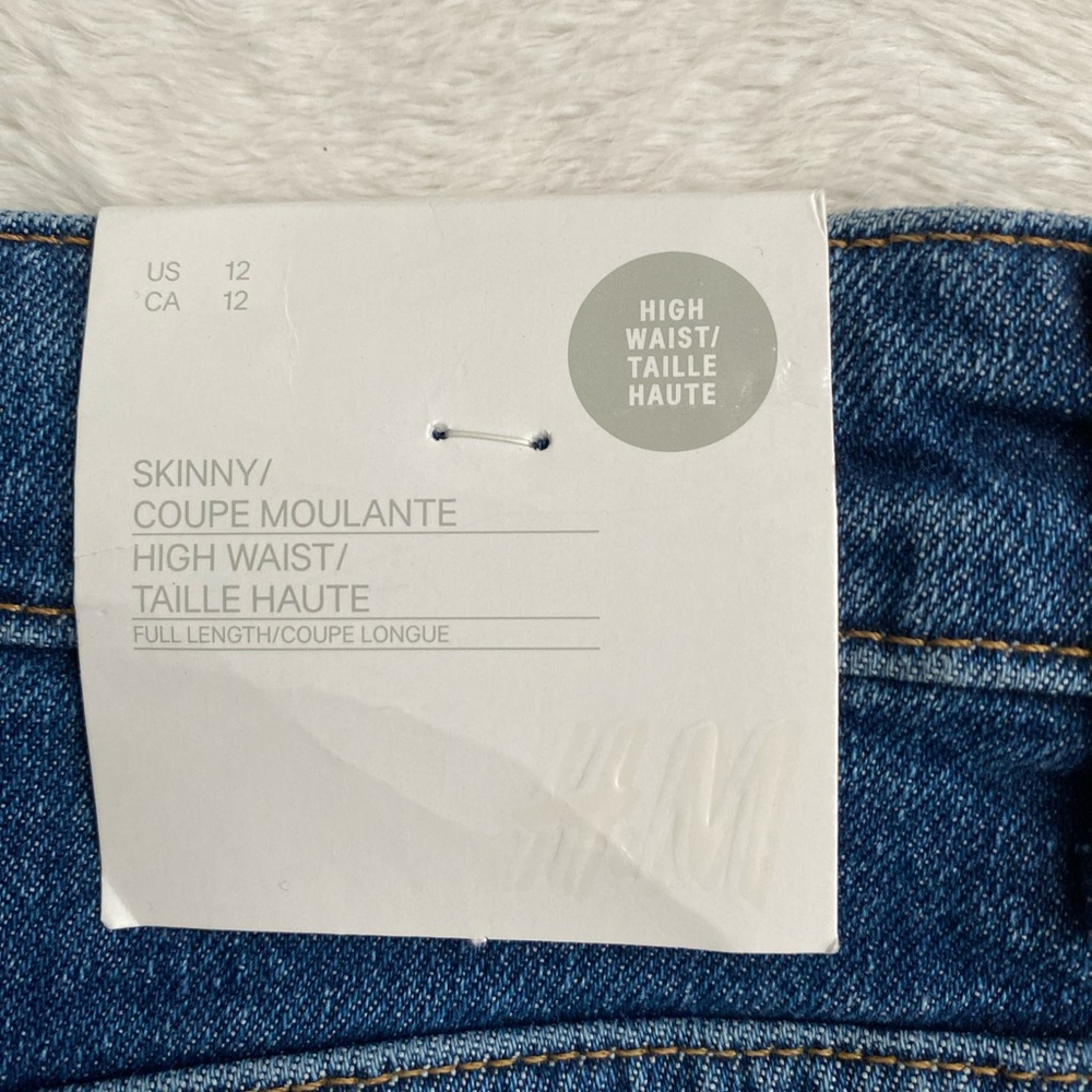 H&M Blue Straight Leg Women's Jeans - Picture 7 of 7